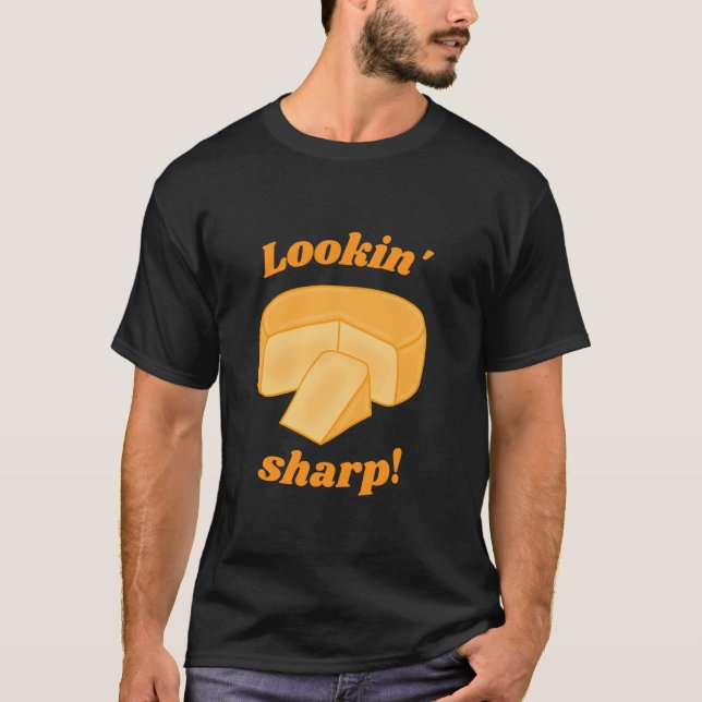 Tittar Vass Cheddar Cheese Cheesy Funny Pun Che T Shirt (Framsida)