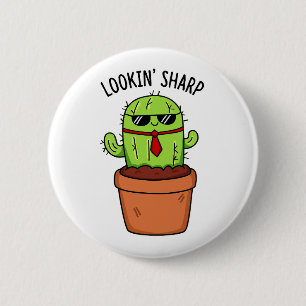 Tittar Vass Funny Cactus Pun Knapp