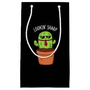 Tittar Vass Funny Cactus Pun Mörk BG