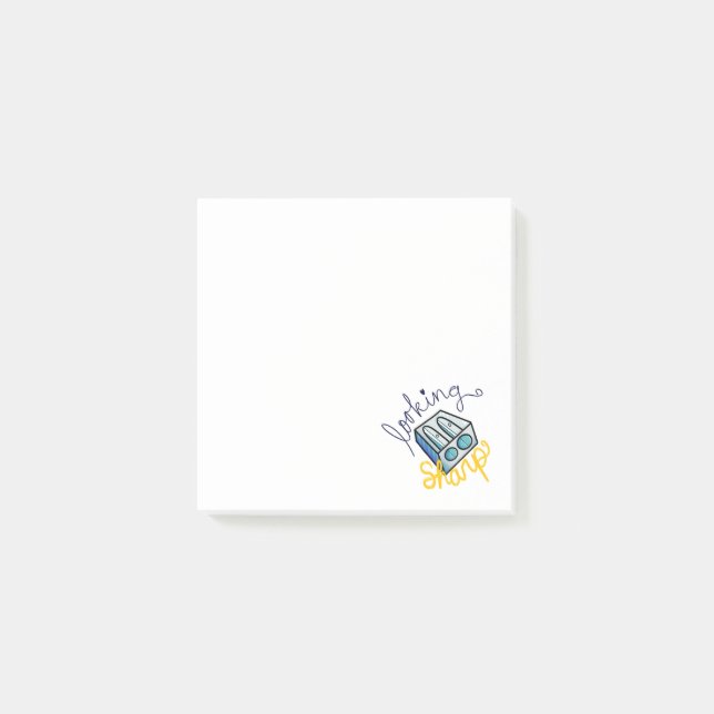 Tittar Vasst! Positivitet efter intag Post-it Block (Framsida)