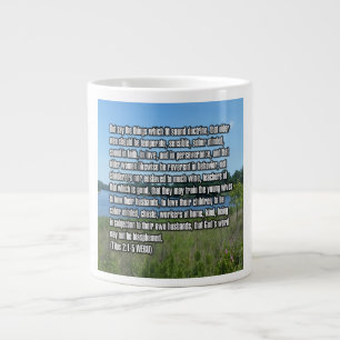 Titus 2:1-5 WEBU Mug Jumbo Mugg