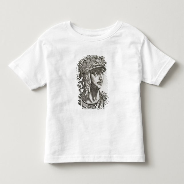 Titus Caesar (39-81 ANNONS), 1596 (gravyr) Tee Shirt (Framsida)