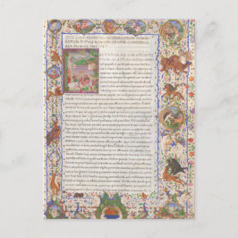 Titus Livius History of Rom Medieval Manuscript Vykort