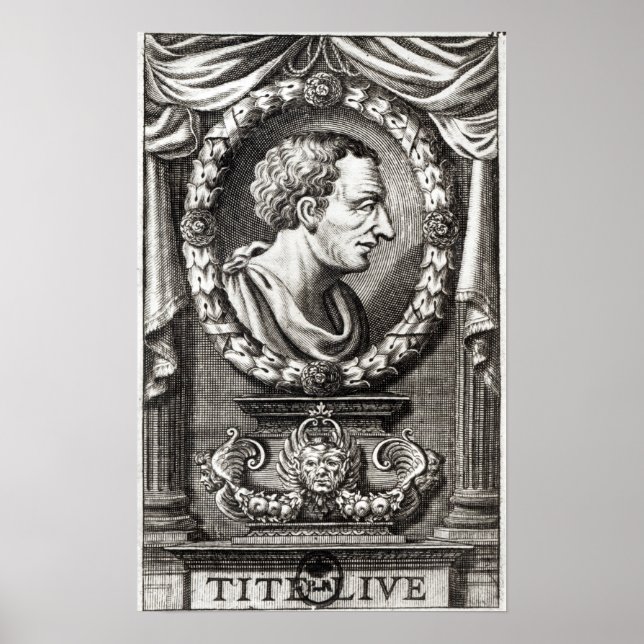 Titus Livius känd som Livy Poster (Framsidan)