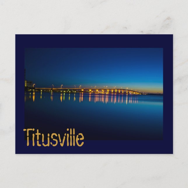 Titusville, Florida, USA Vykort (Framsida)