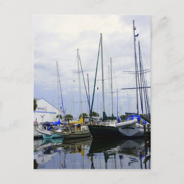 Titusville Marina Vykort (Framsida)