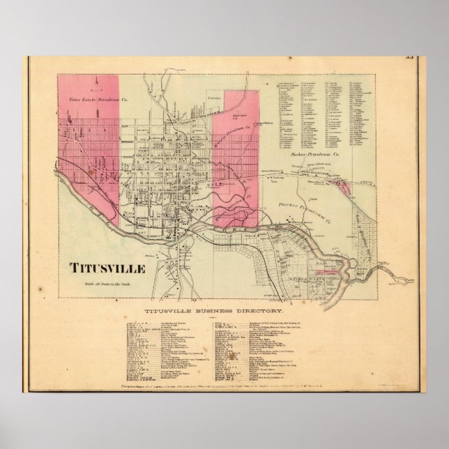 Titusville Poster (Framsidan)