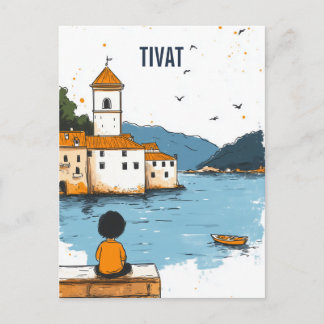 Tivat Montenegro Travel Vykort
