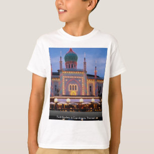 Tivoli arbeta i trädgården i Köpenhamnen, Danma T-shirt