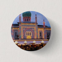 Tivoli arbeta i trädgården i Köpenhamnen, Danmark