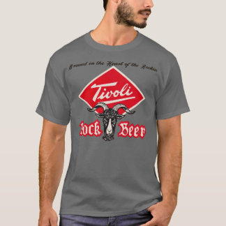 Tivoli Bock Beer Beer Retro Defunct Breweriana T Shirt