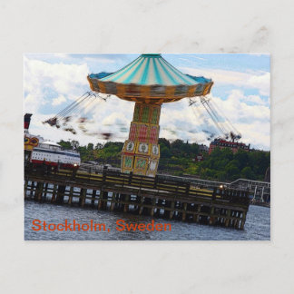 Tivoli Garden tecknad Vykort