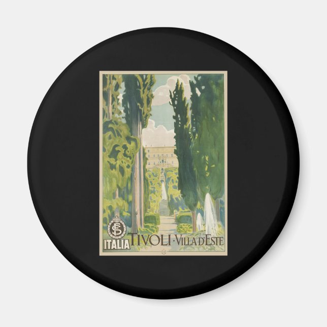 Tivoli Villa d'Este Magnet (Framsidan)
