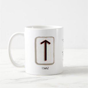 Tiwaz RuneStone Mugg