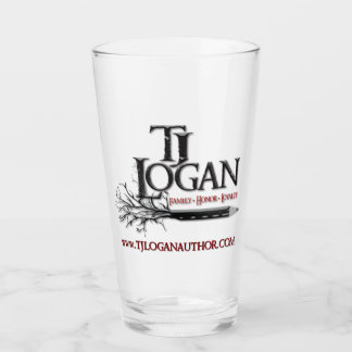 TJ Logan Logotyp 16 oz. Glas