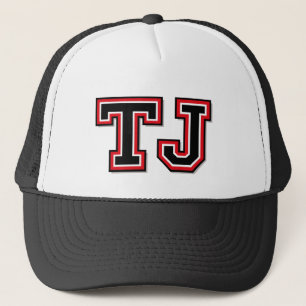 "TJ-" Monogram Keps