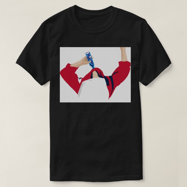 TJ Oshie Chug Poster T Shirt (Design framsida)