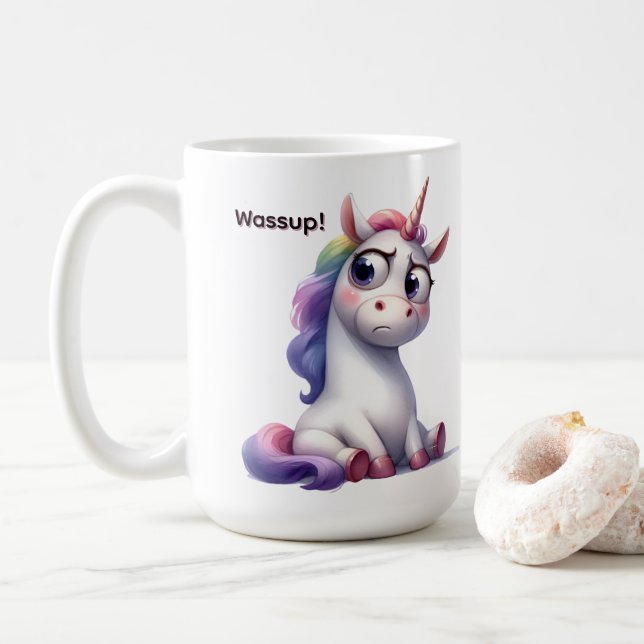 Tja hej! kaffemugg (Med munk)