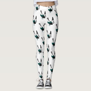 Tjäder fågel Konst  Leggings