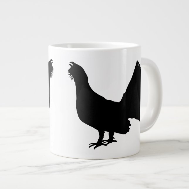Tjäder Jumbo Mugg (Framsida höger)
