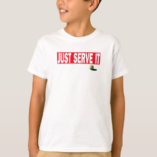 TJÄNA SOM DET TENNISTSHIRTEN PRECIS T SHIRT
