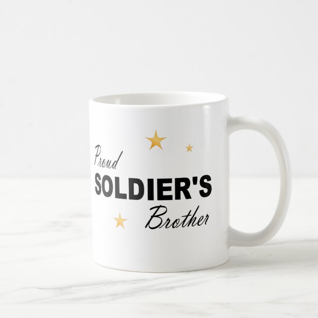 tjäna som soldat brodern kaffemugg (Höger)