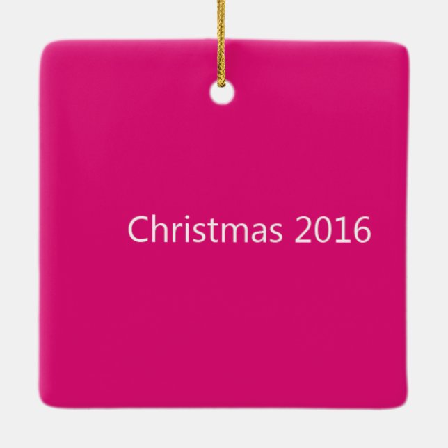 Tjänste- älva julgransprydnad keramik (Baksida)