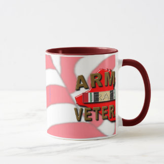 Tjänste- band för Irak veteran, ARMÉ Mugg