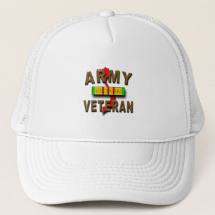 Tjänste- band för vietnamkrigetveteran, ARMÉ Keps