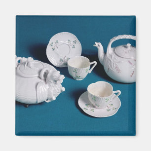 Tjänste- Belleek tea Magnet