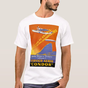 Tjänste- Condor~-Brazillian luft Tee Shirt