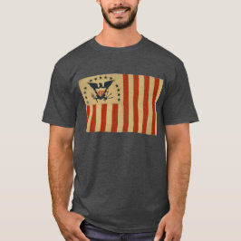 Tjänste- flagga för sällsynt United States Tee Shirt