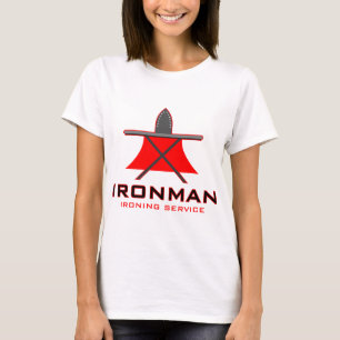 Tjänste- Ironman strykning T-shirt