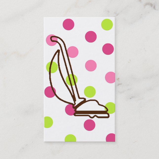 Tjänste- lokalvård visitkort (Framsida)