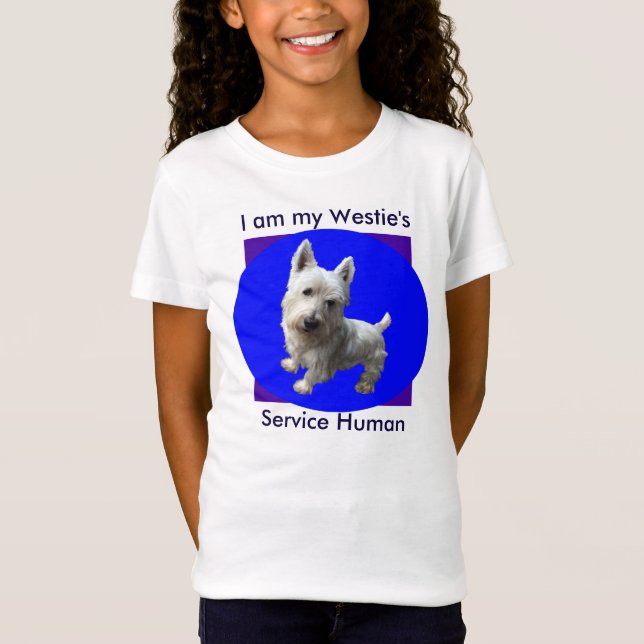 Tjänste- människa t-shirt (Framsida)