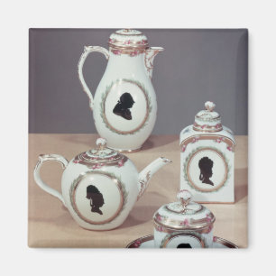 Tjänste- Meissen tea Magnet