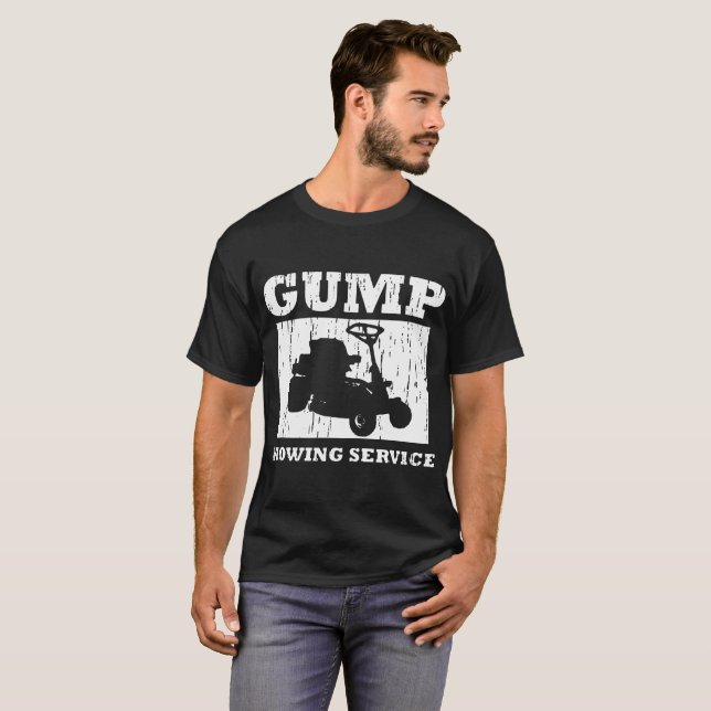 tjänste- son för gumpflytta t shirt (Hel framsida)