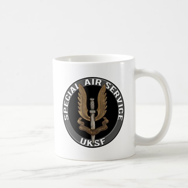 Tjänste- speciell luft (SAS) Kaffemugg (Höger)