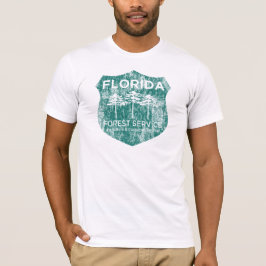 Tjänste- t-skjorta för Florida skog T-shirt