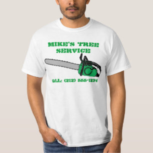 Tjänste- T-tröja för ANPASSADEträd T Shirt