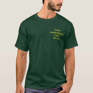 Tjänste- T-tröja för gräsmatta Tee Shirt