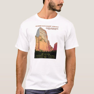 Tjänste- T-tröja för WPA-skogsvaktare: Mount Zion Tee Shirt