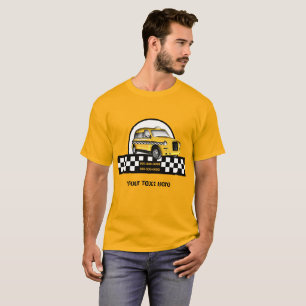 Tjänste- taxi t shirt