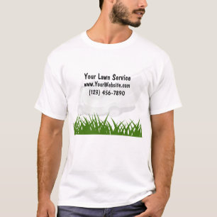 Tjänste- Tshirts för gräsmatta