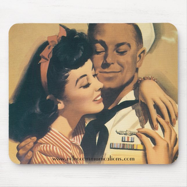 Tjänste- ubåt musmatta (Framsidan)