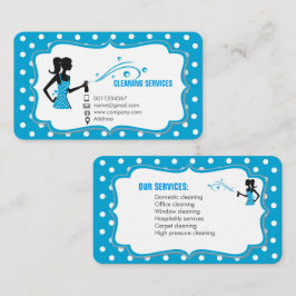 Tjänste- visitkort för lokalvård