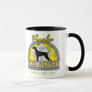 Tjänste- Vizsla taxi Mugg