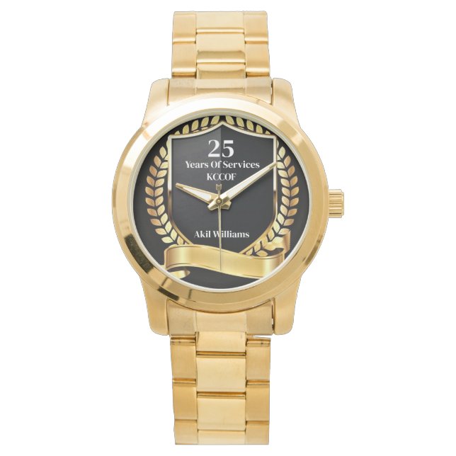 Tjänsteår Armbandsur (Framsida)