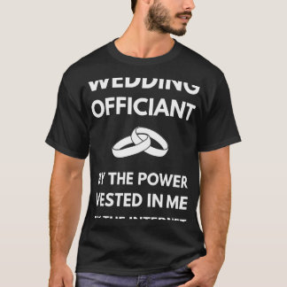 Tjänstemän från Funny Bröllop T Shirt