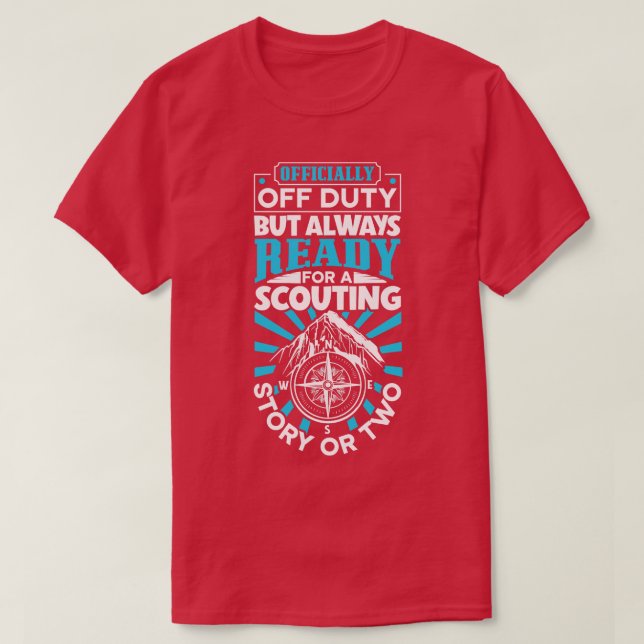 Tjänstemän utanför tjänstgöringsgranskare t shirt (Design framsida)